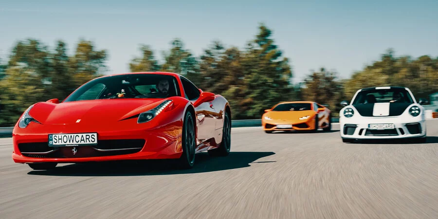 Jízda ve Ferrari 458 Italia v Praze